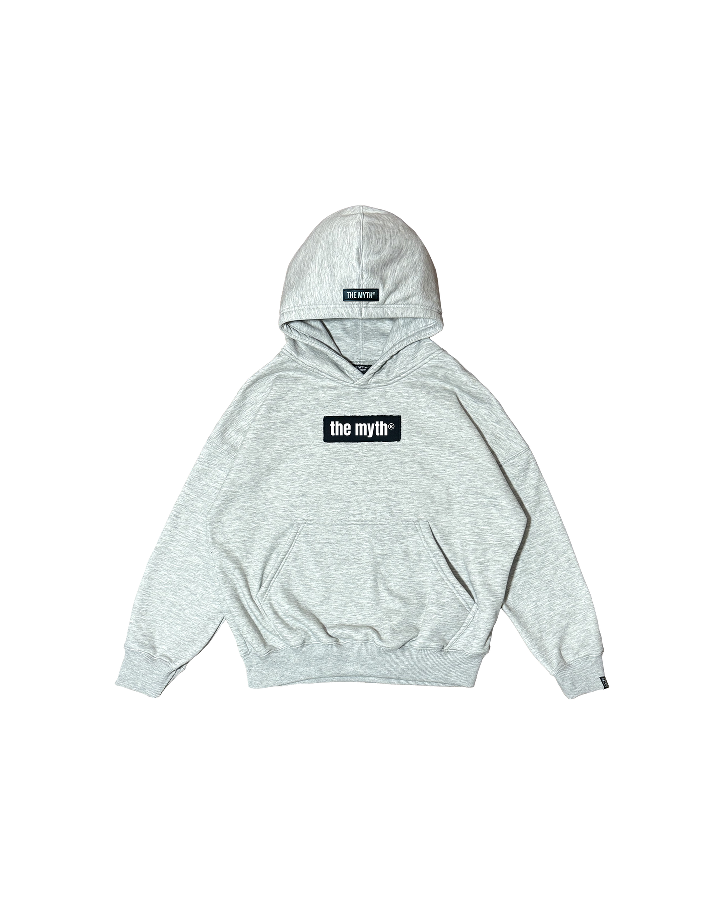 NO RISK NO STORY OVERSIZED HOODIE - LIGHT GRAY