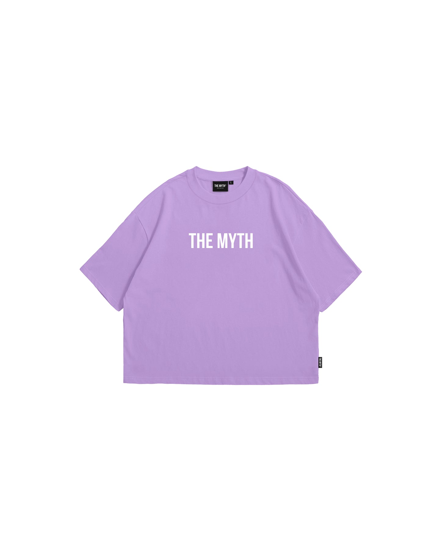 OG LOGO BOXY FIT CROPPED TEE - LILAC