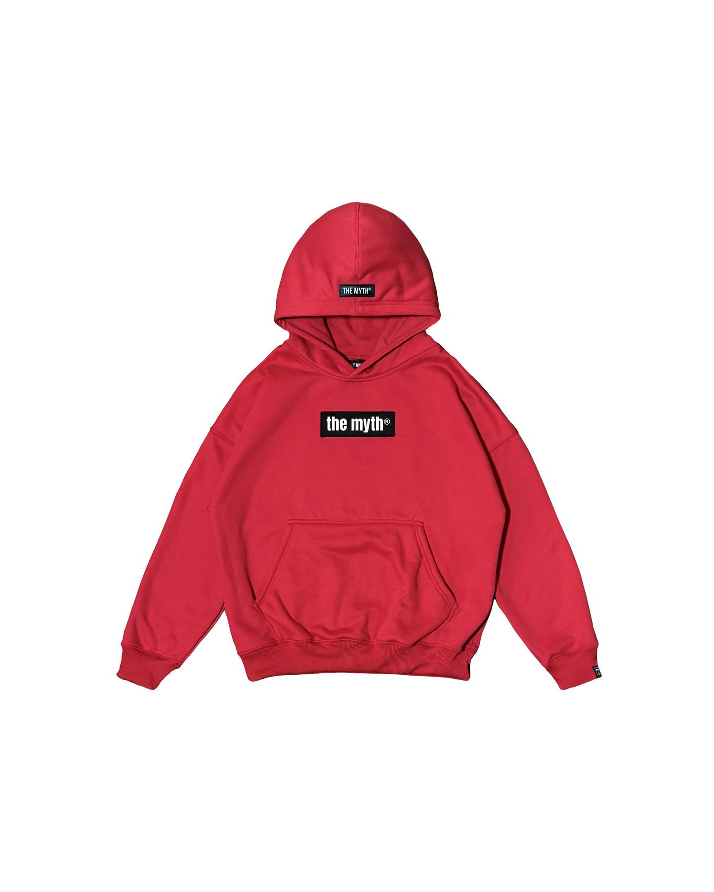 NO RISK NO STORY OVERSIZED HOODIE - RED