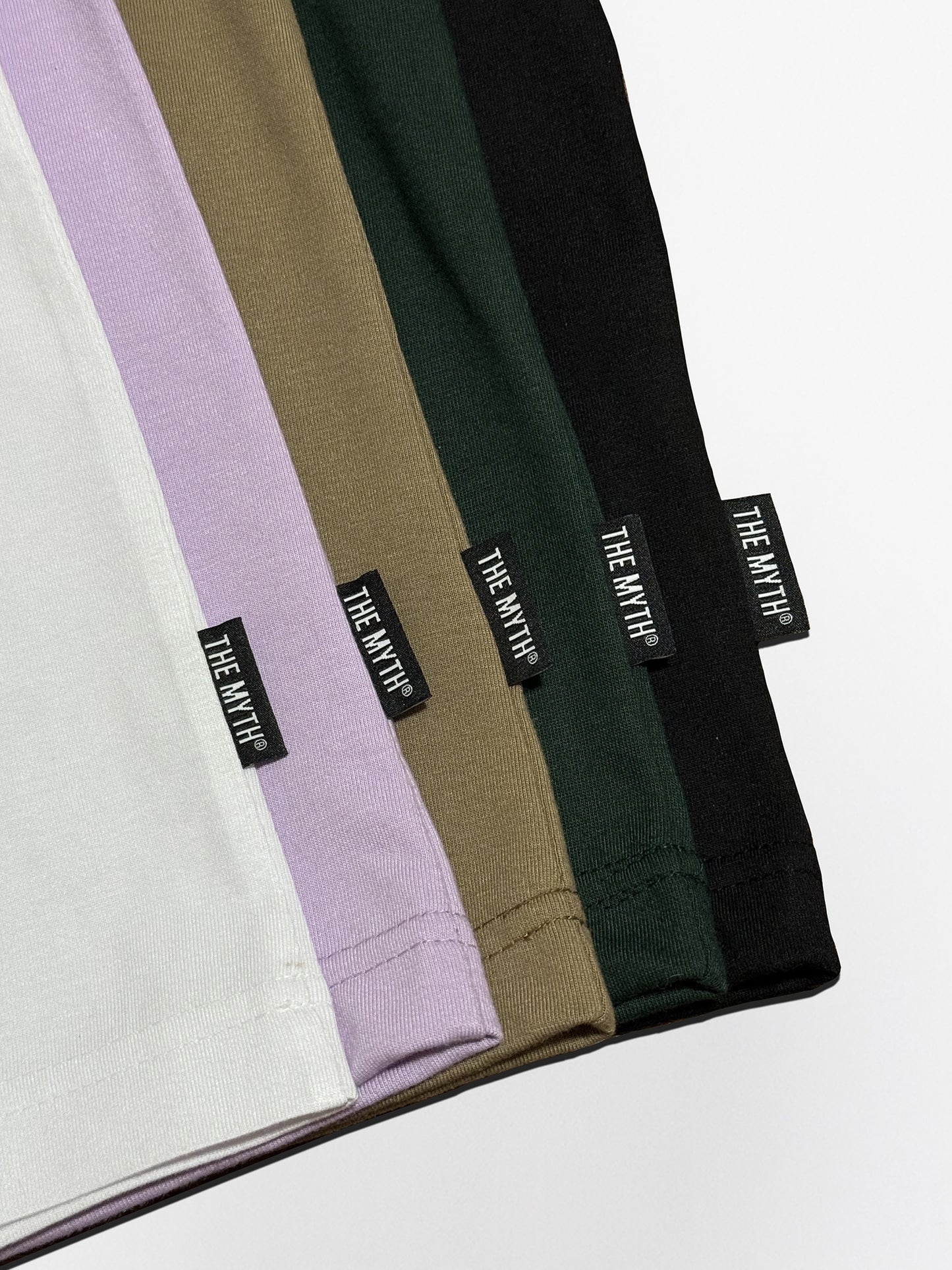 OG LOGO BOXY FIT CROPPED TEE - MOSS GREEN
