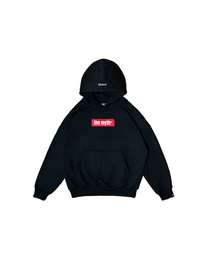 NO RISK NO STORY OVERSIZED HOODIE - BLACK