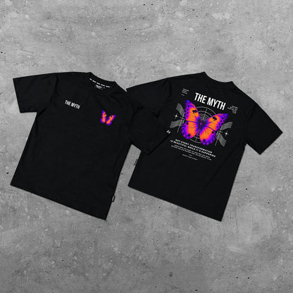 BUTTERFLY TEE - BLACK