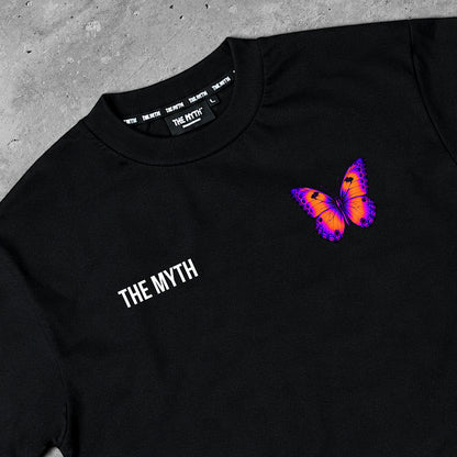 BUTTERFLY TEE - BLACK