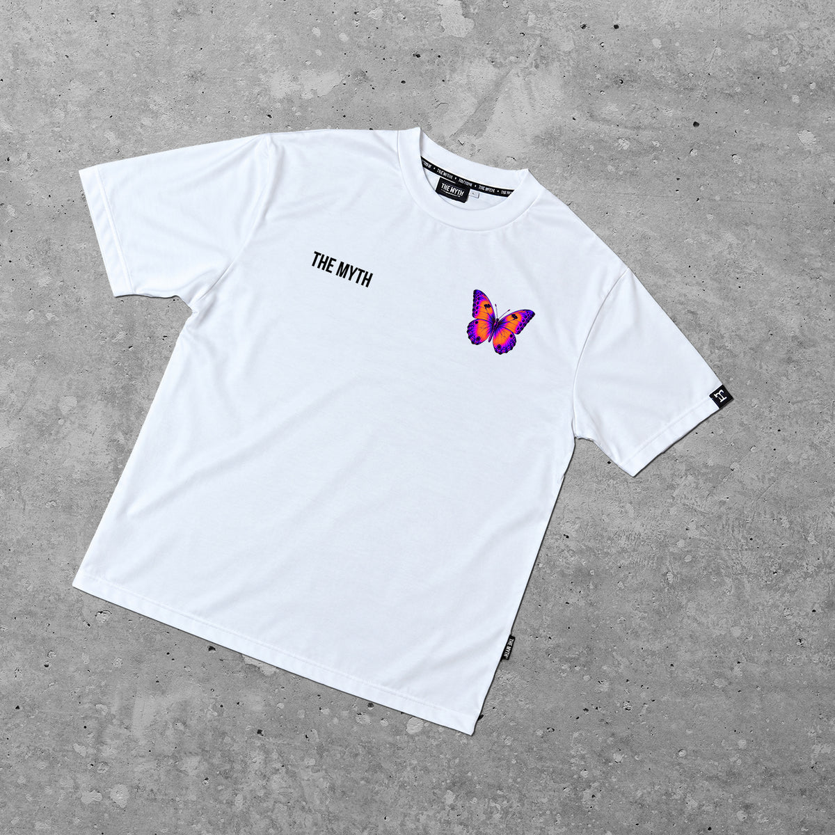 BUTTERFLY TEE - WHITE