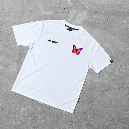 BUTTERFLY TEE - WHITE