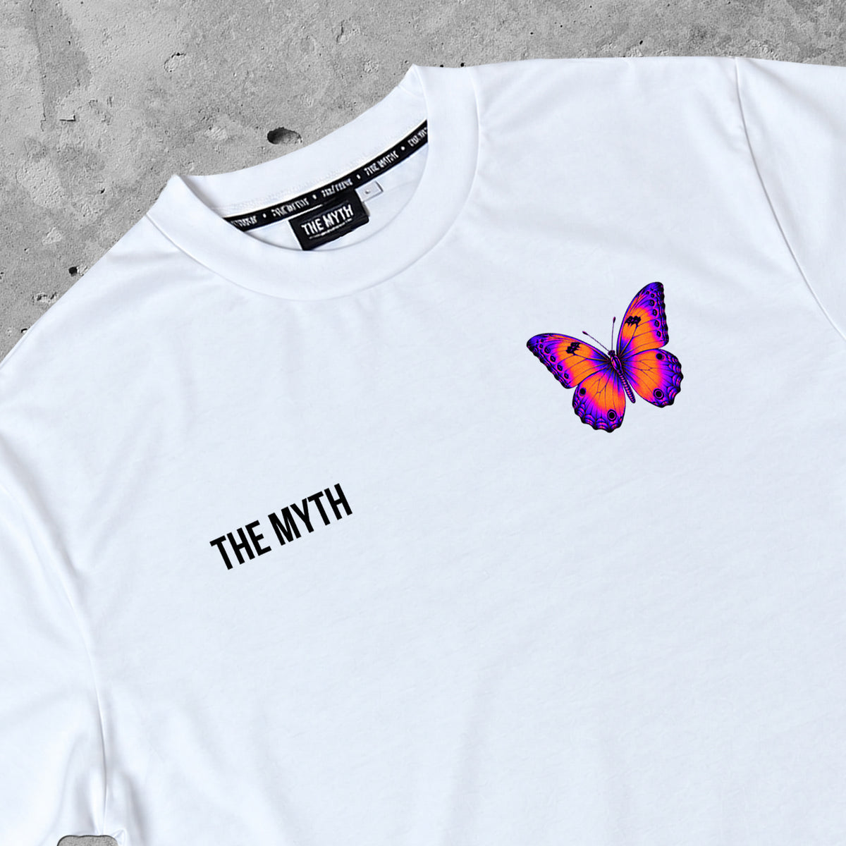 BUTTERFLY TEE - WHITE