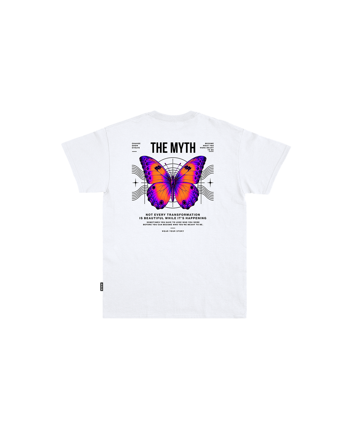 BUTTERFLY TEE - WHITE
