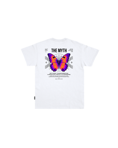 BUTTERFLY TEE - WHITE