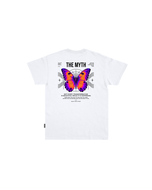 BUTTERFLY TEE - WHITE