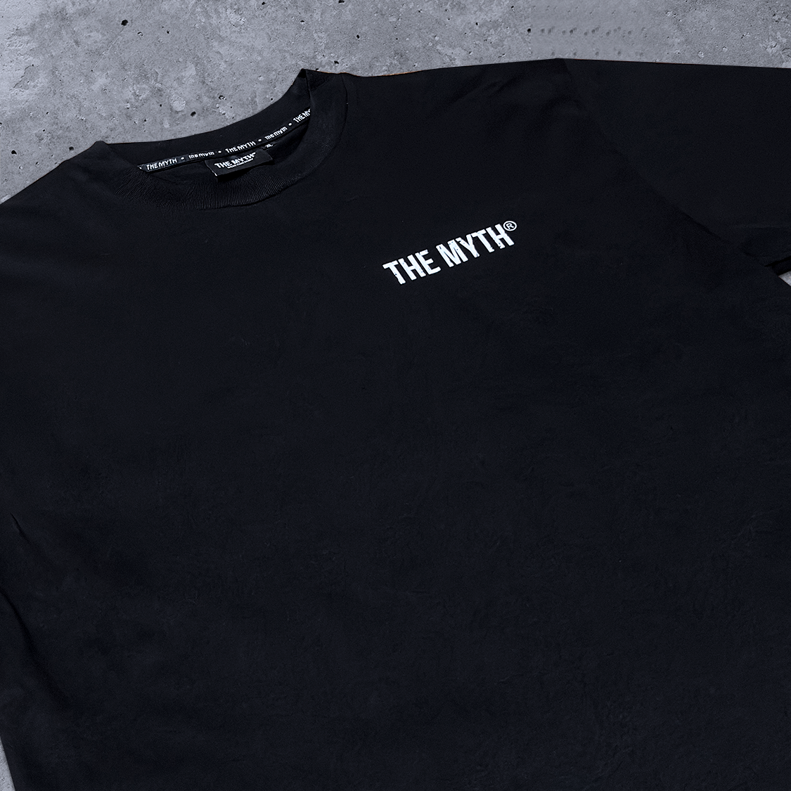 COURT TEE – Plain Black Edition
