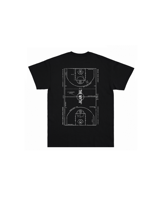 COURT TEE – Plain Black Edition