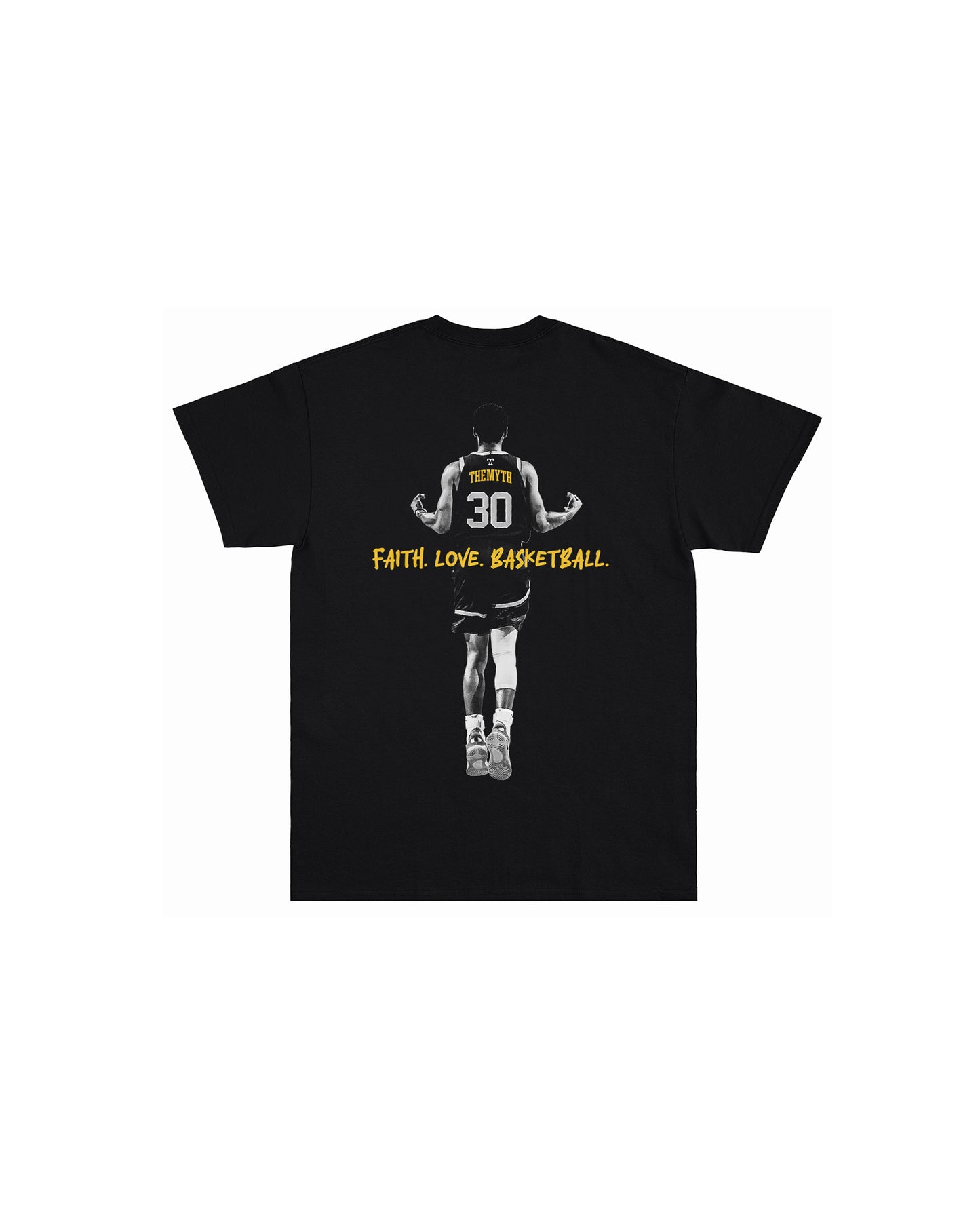 CURRY FAITH LOVE BASKETBALL BLACK TEE