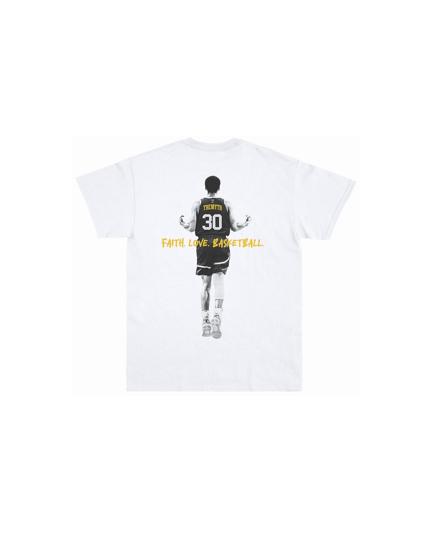 CURRY FAITH LOVE BASKETBALL WHITE TEE