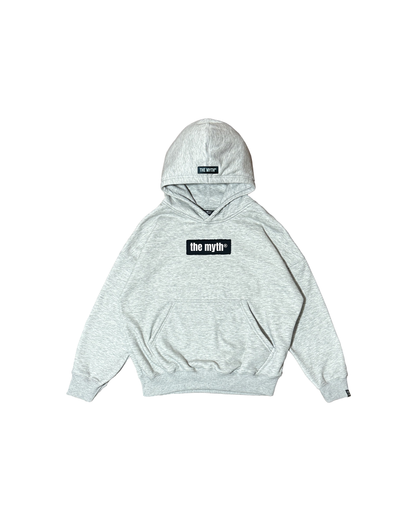 NO RISK NO STORY OVERSIZED HOODIE - LIGHT GRAY