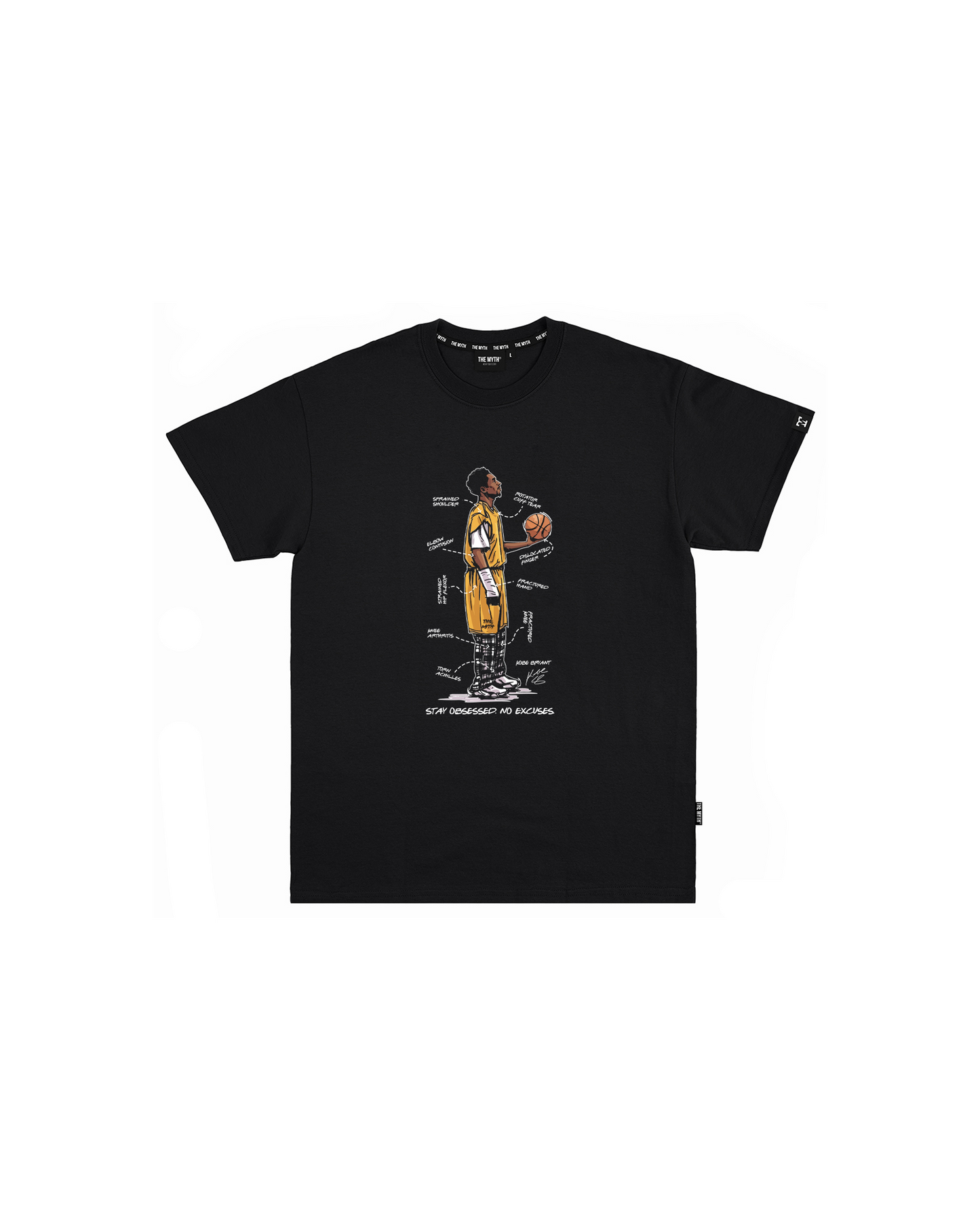 KOBE STAY OBSESSED TEE - BLACK
