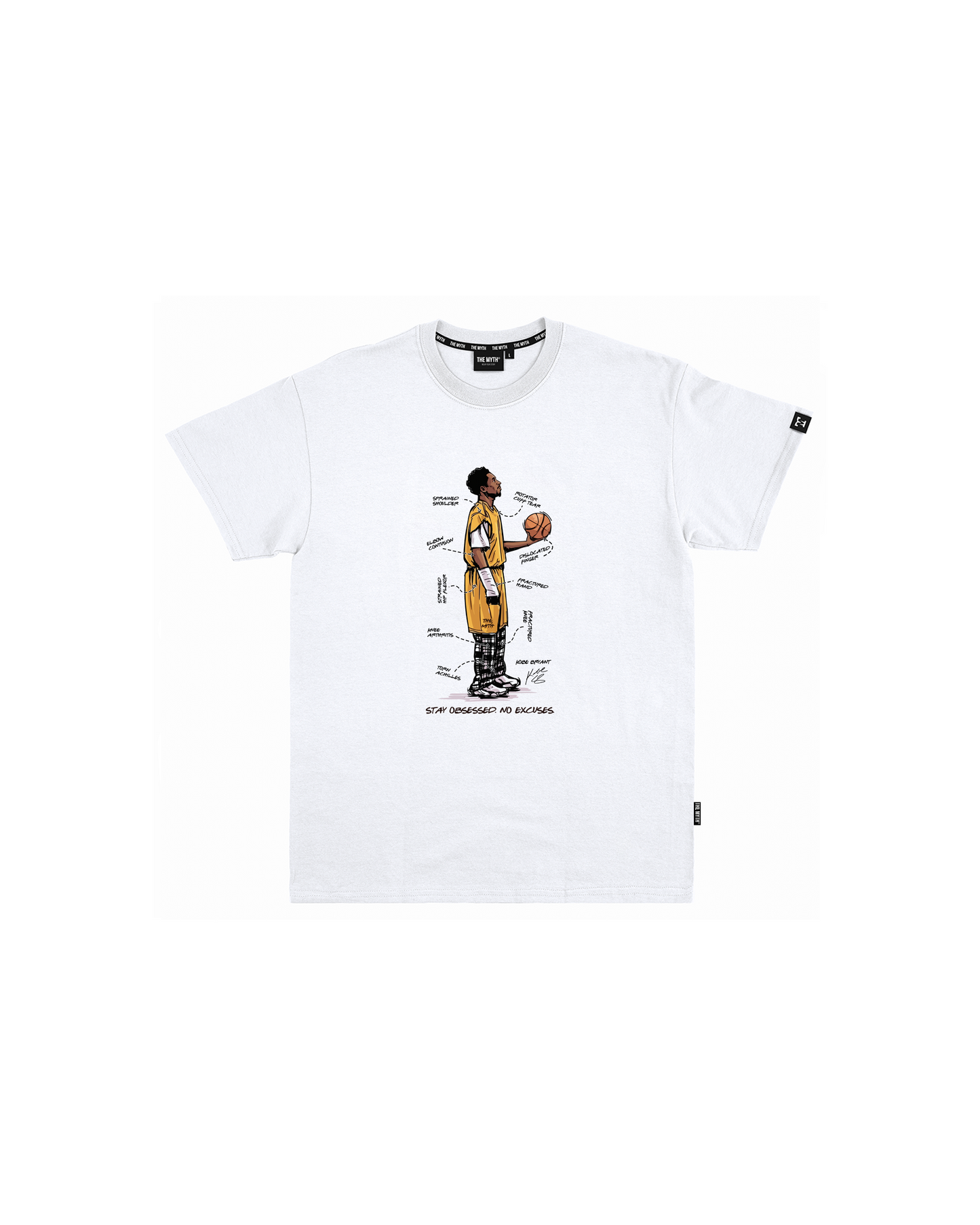 KOBE STAY OBSESSED TEE - WHITE