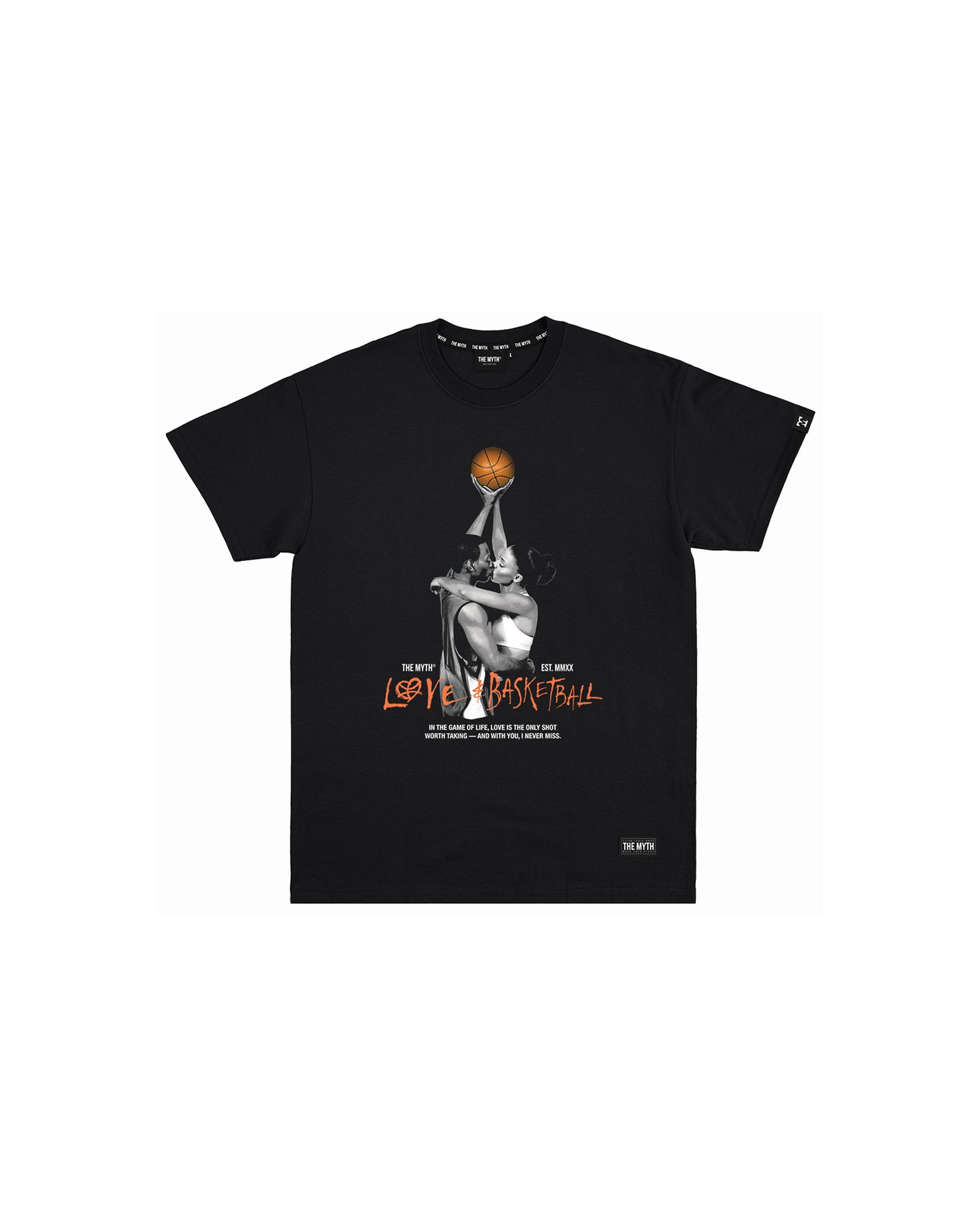 LOVE & BASKETBALL BLACK TEE
