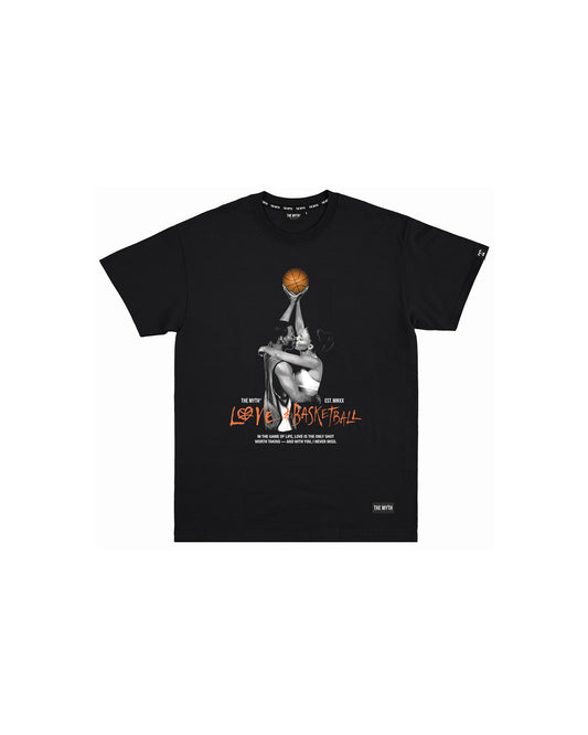 LOVE & BASKETBALL BLACK TEE