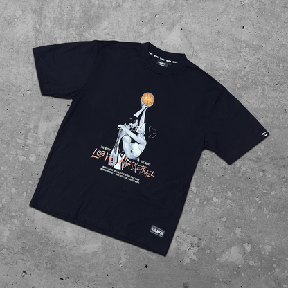 LOVE & BASKETBALL BLACK TEE