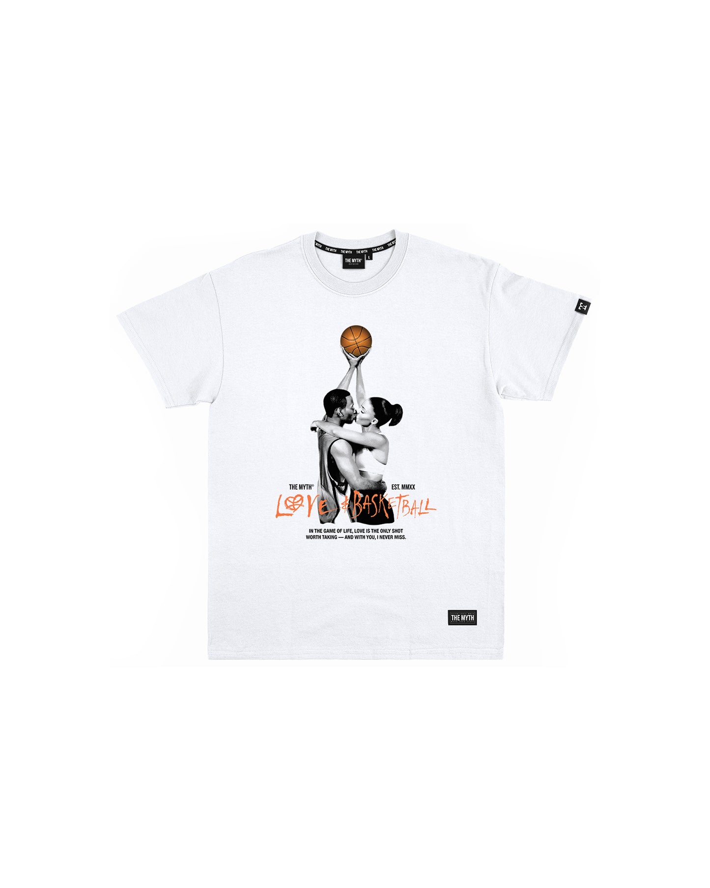 LOVE & BASKETBALL WHITE TEE