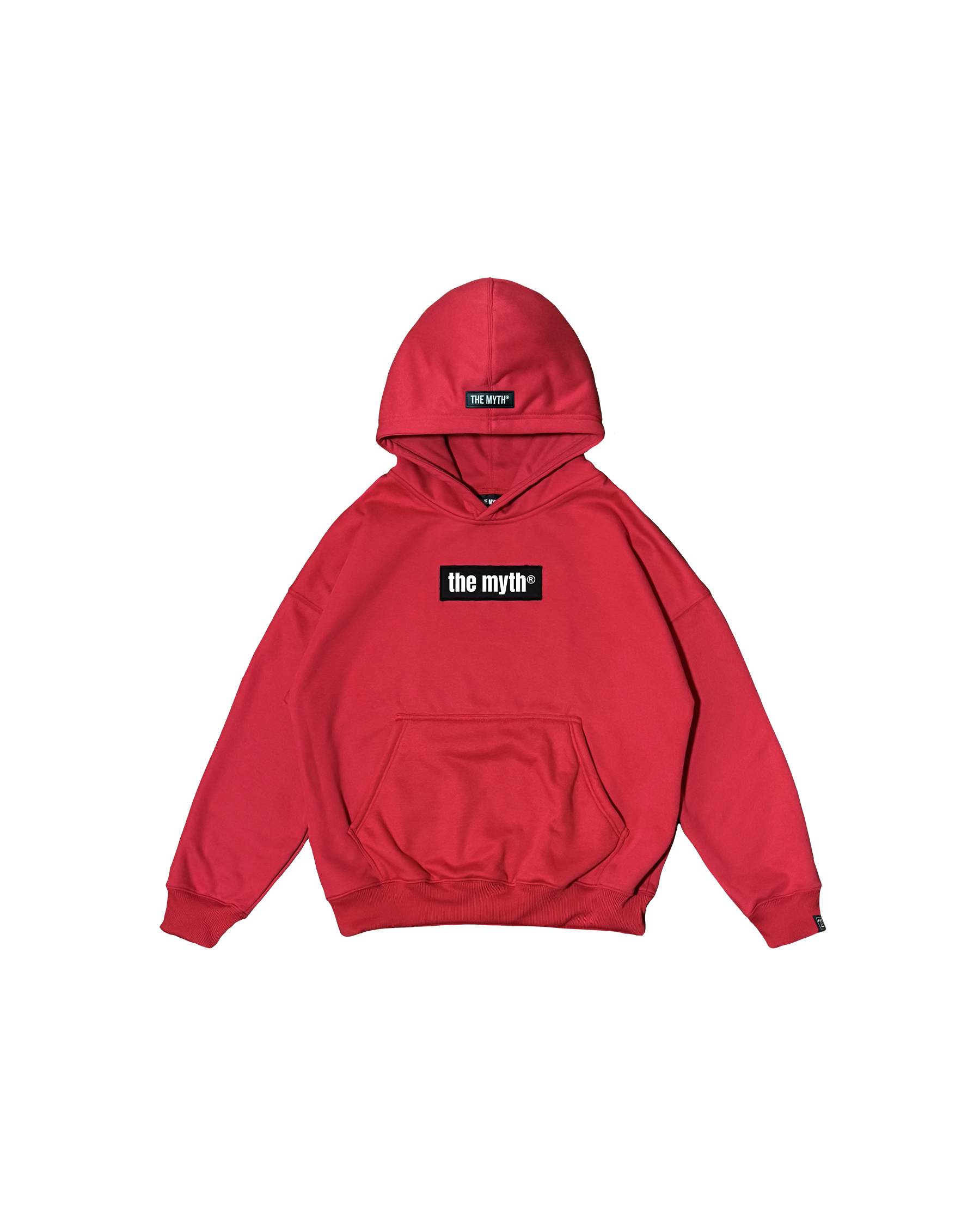 NO RISK NO STORY OVERSIZED HOODIE - RED