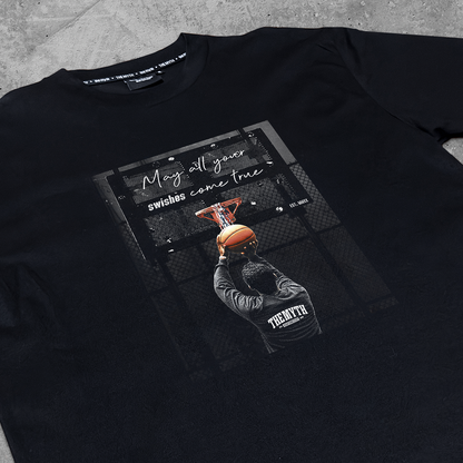 SWISH TEE – Plain Black Edition