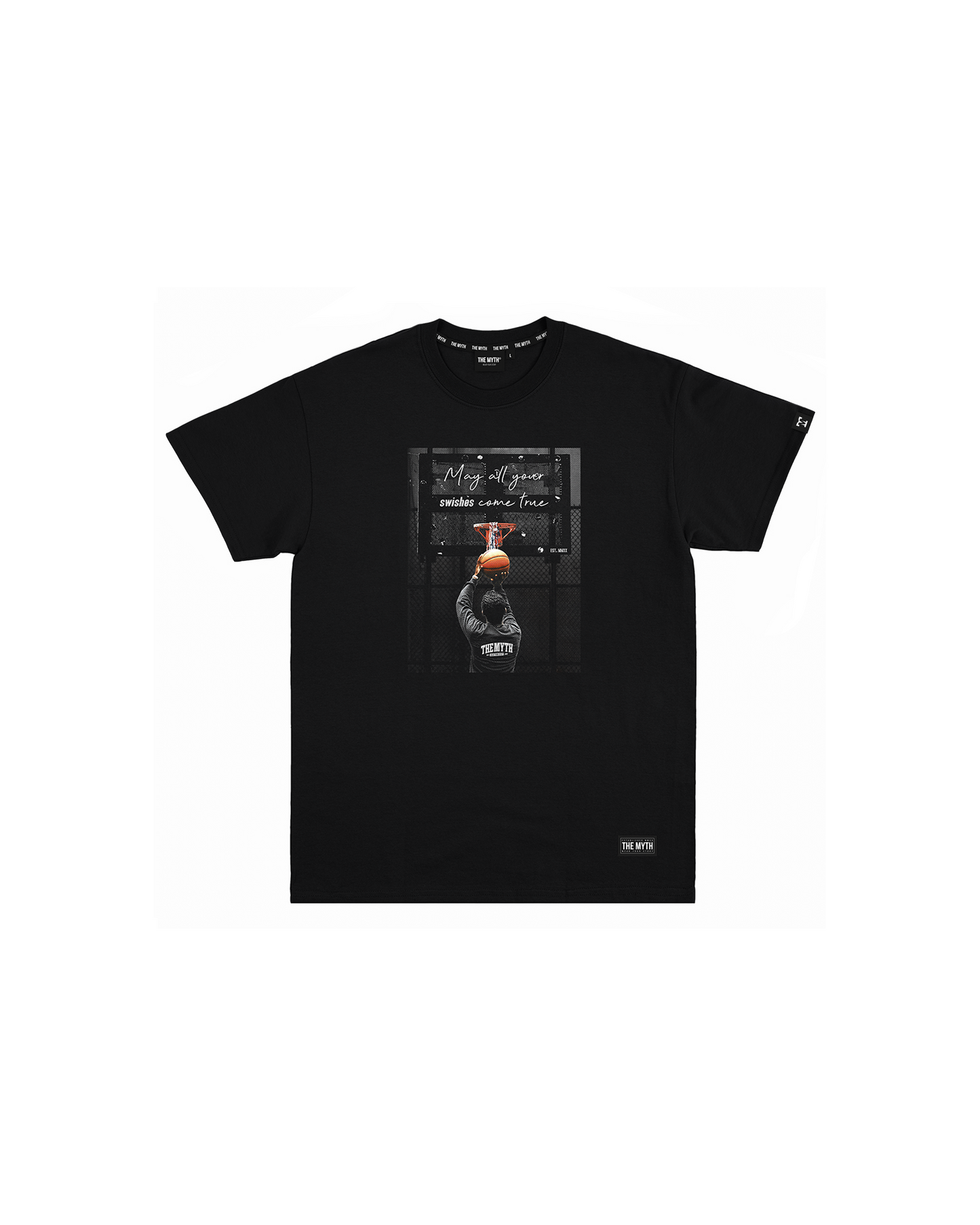 SWISH TEE – Plain Black Edition
