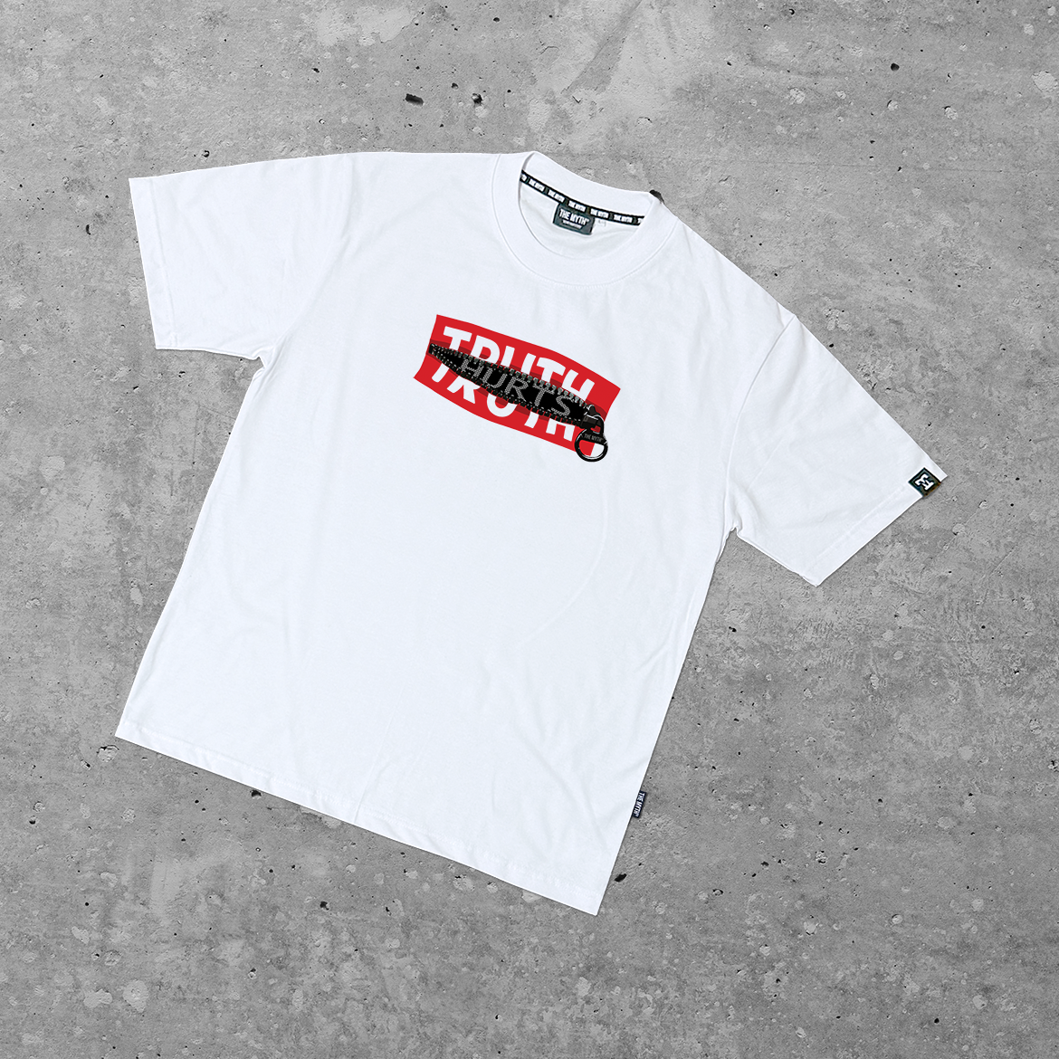 TRUTH HURTS TEE - WHITE