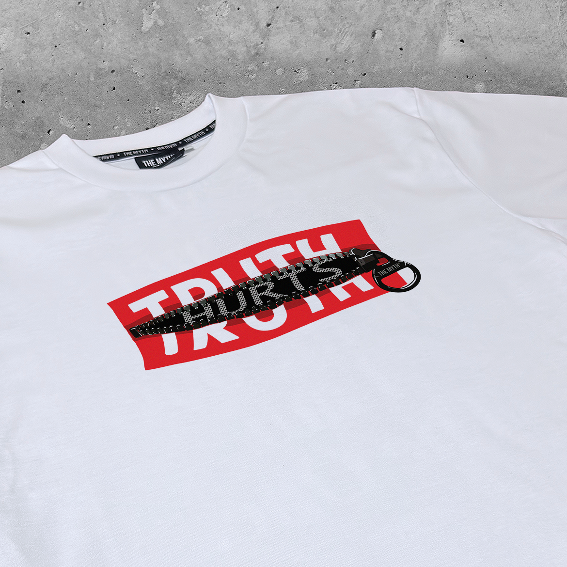 TRUTH HURTS TEE - WHITE