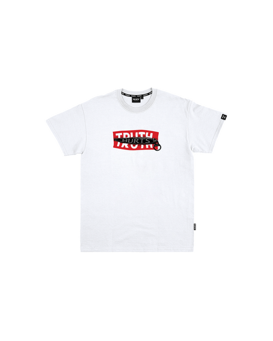 TRUTH HURTS TEE - WHITE